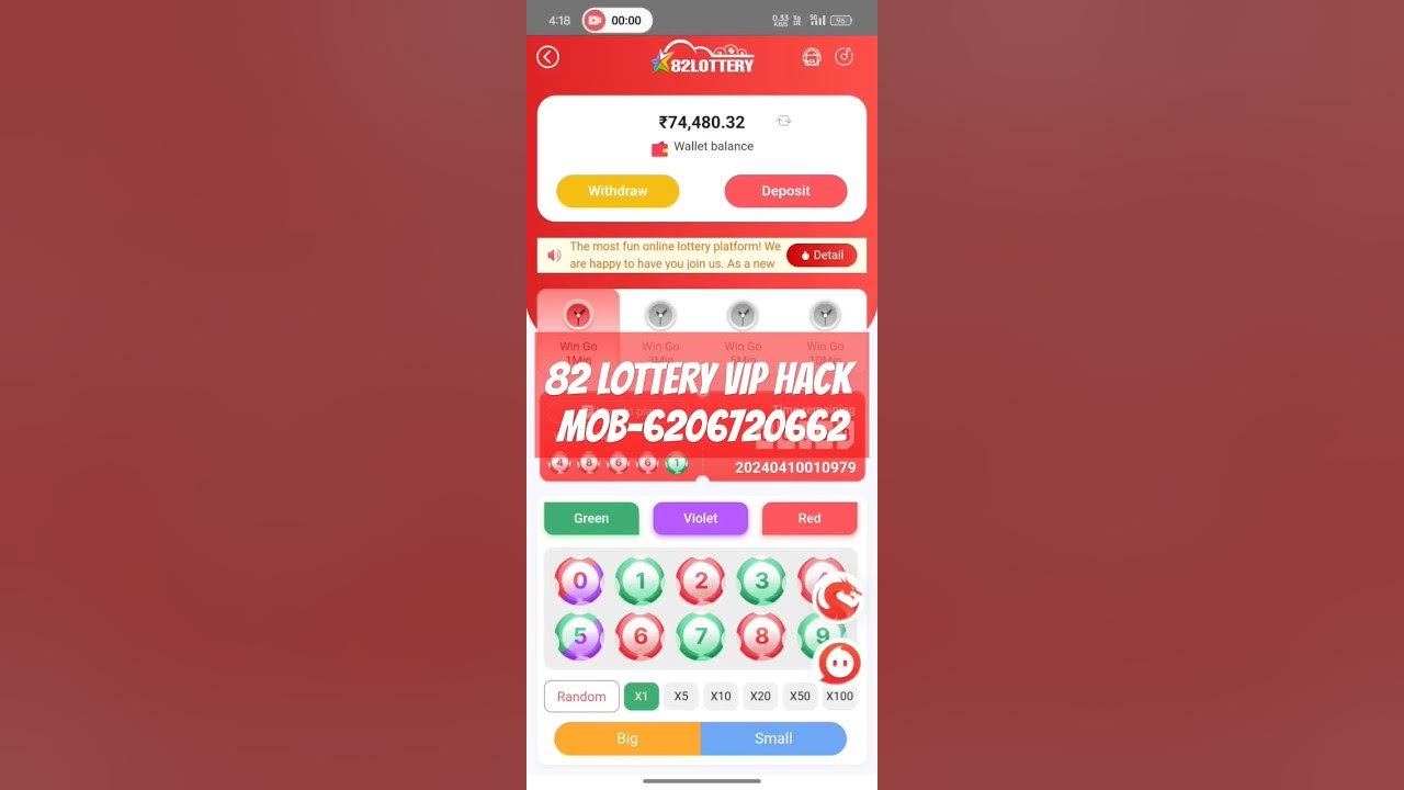 82 Lottery Hack Mod APK