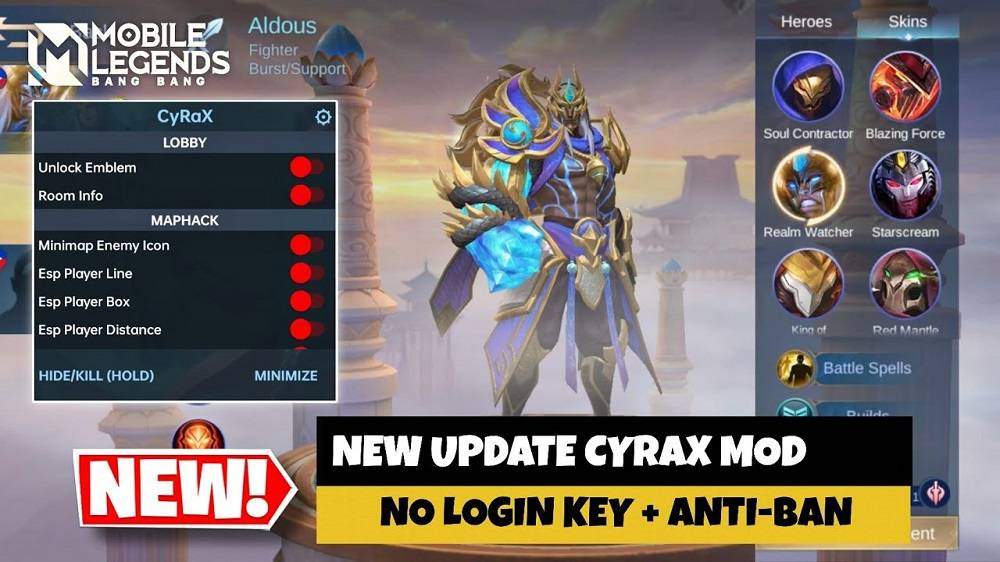 CyRaX MLBB Apk