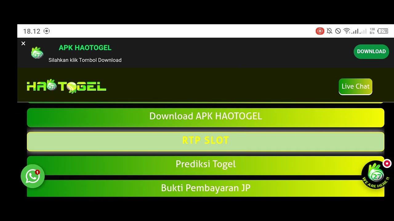 Haotogel Apk Download