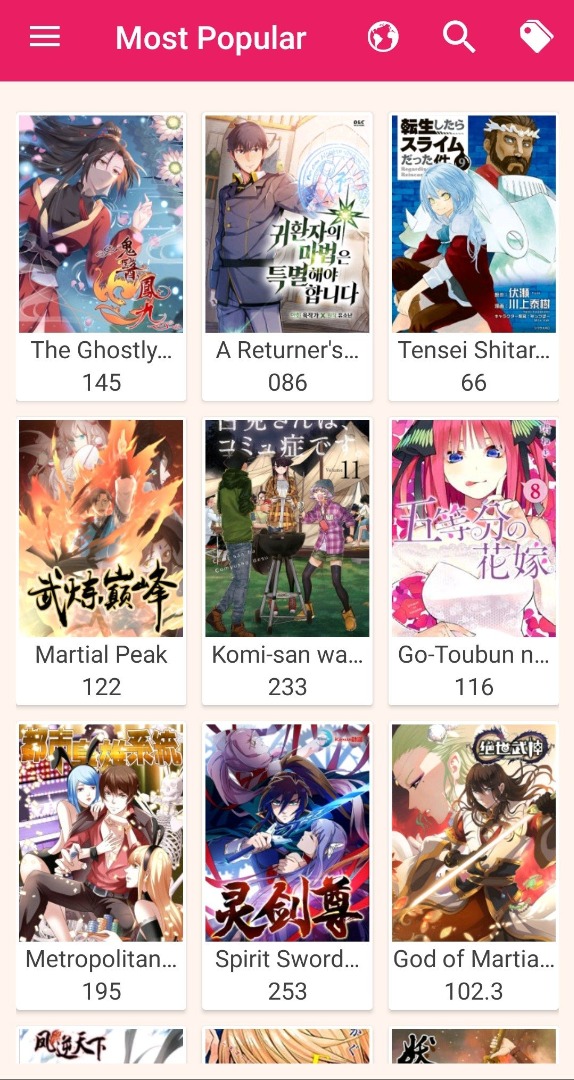 Scans Mangas Apk