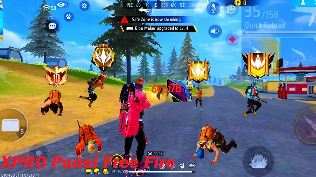 XPRO Panel Free Fire APK App Android
